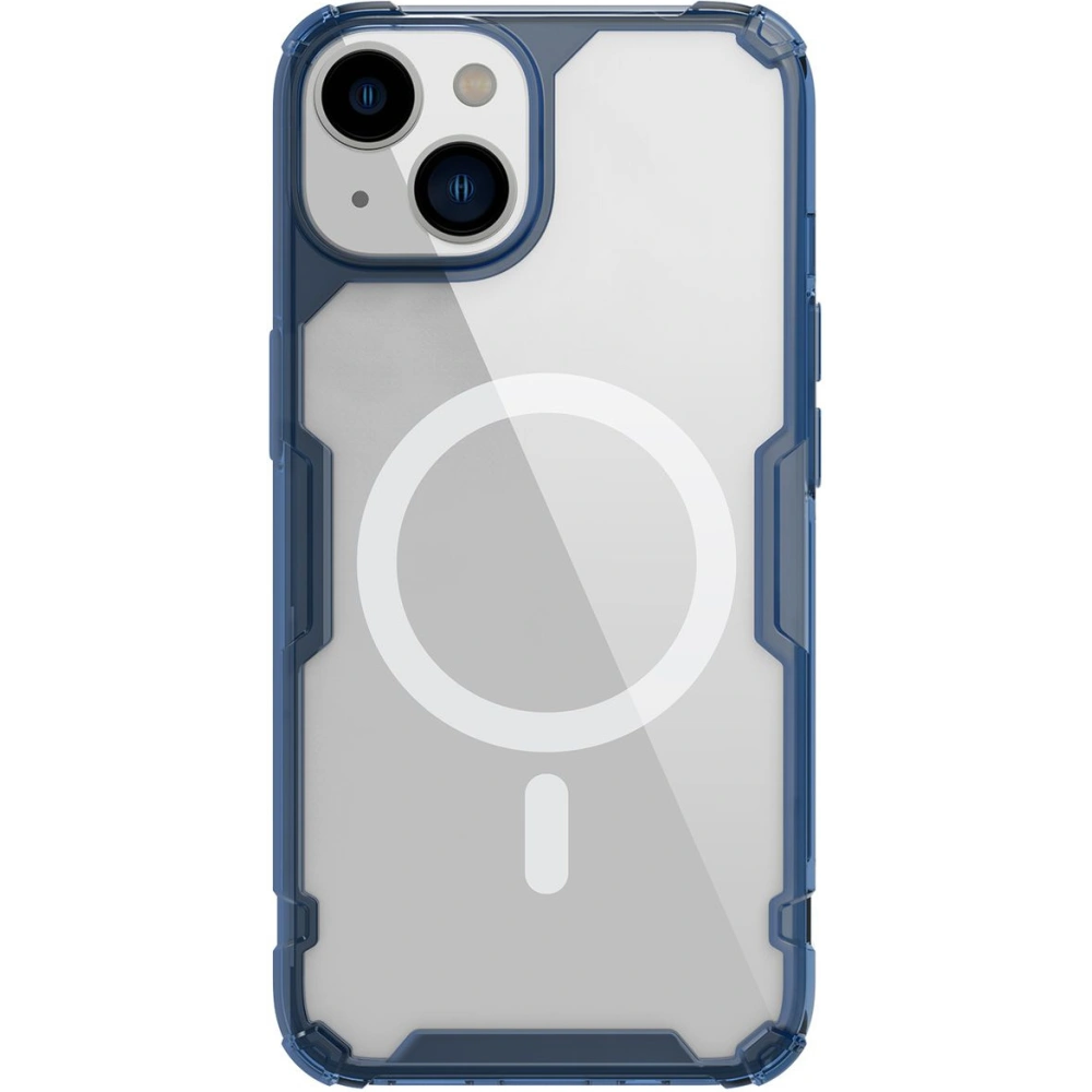 Hurtownia GSM - Etui Nillkin Nature Pro Magnetic Apple iPhone 14 Plus / 15 Plus niebieski - NLK801 - {ean13} - Hurt