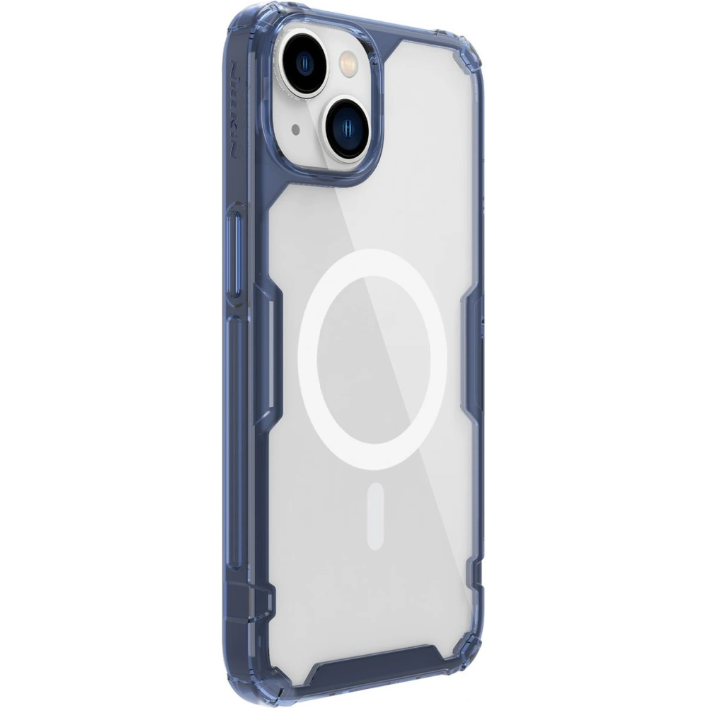 Hurtownia GSM - Etui Nillkin Nature Pro Magnetic Apple iPhone 14 Plus / 15 Plus modrá - NLK801 - {ean13} - Hurt