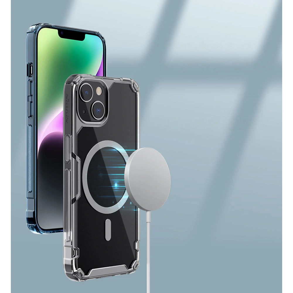 Wholesale Nillkin Nature Pro Magnetic Apple iPhone 14 Plus / 15 Plus blue - NLK801 - {ean13} - Hurt