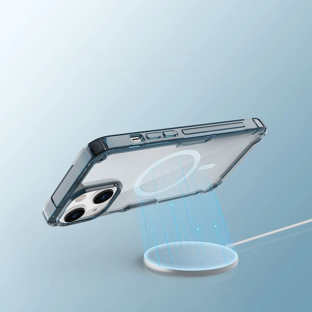 Wholesale Nillkin Nature Pro Magnetic Apple iPhone 14 Plus / 15 Plus blue - NLK801 - {ean13} - Hurt