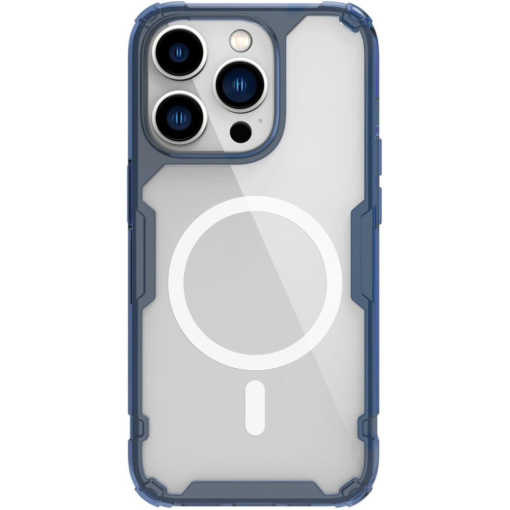 Etui Nillkin Nature Pro Magnetic Apple iPhone 14 Pro Max modré