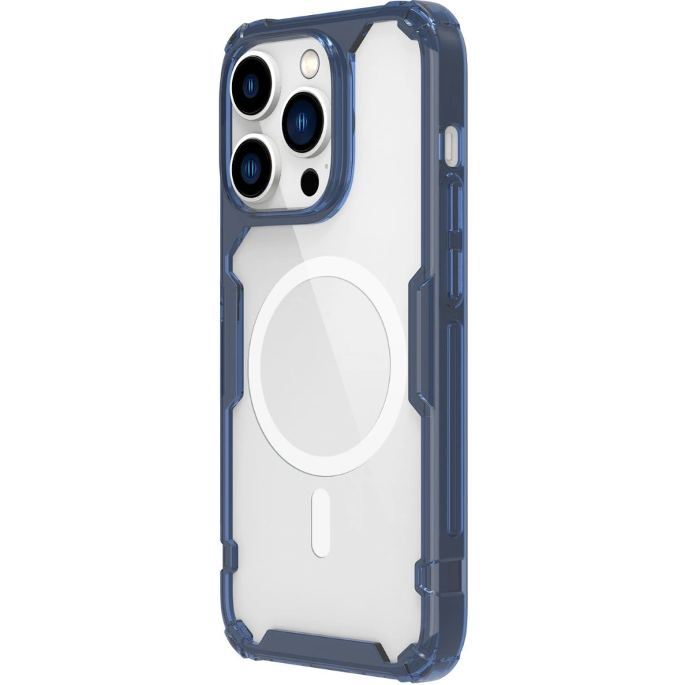 Etui Nillkin Nature Pro Magnetic Apple iPhone 14 Pro Max modré