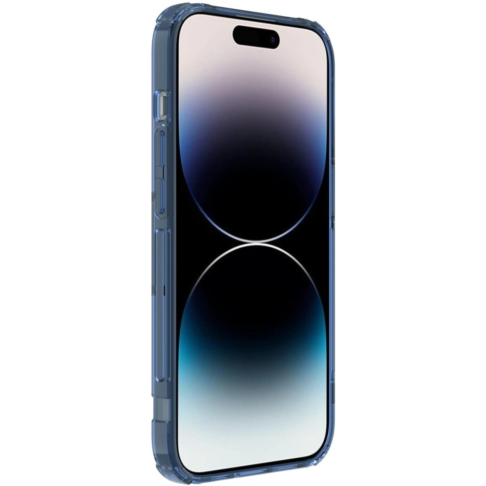 Etui Nillkin Nature Pro Magnetic Apple iPhone 14 Pro Max modré