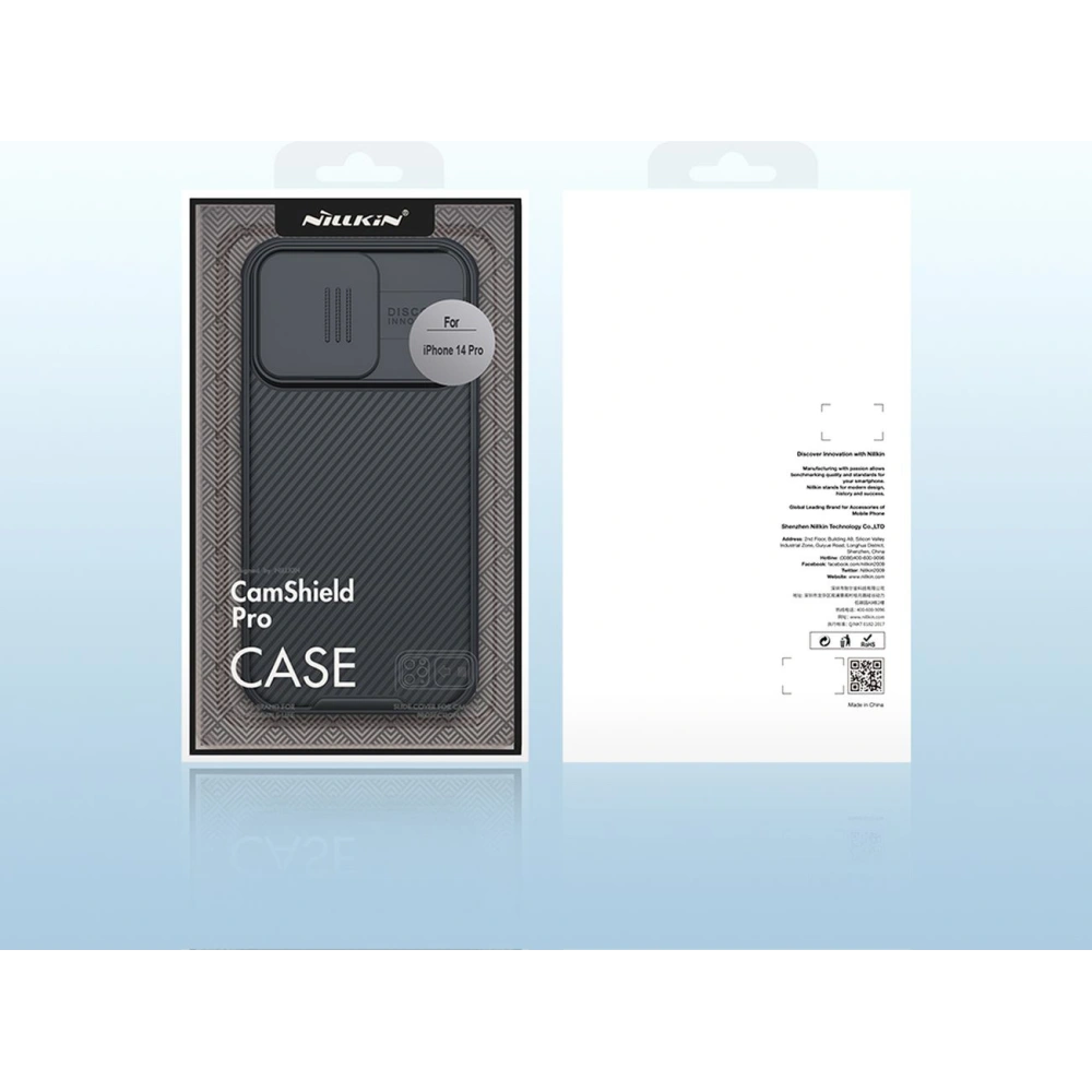 Wholesale Nillkin CamShield Pro Magnetic MagSafe Case Apple iPhone 14 Pro blue - NLK806 - {ean13} - Hurt