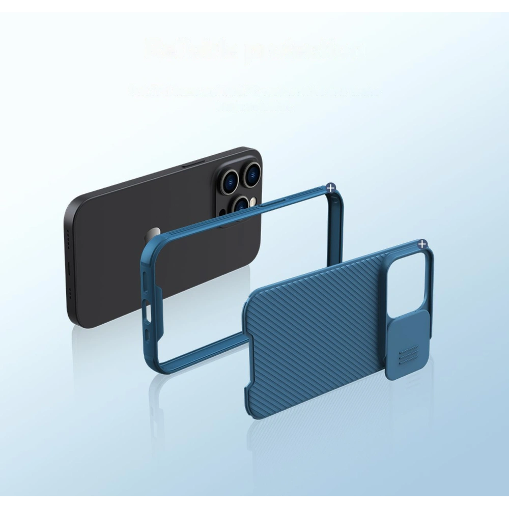 Wholesale Nillkin CamShield Pro Magnetic MagSafe Case Apple iPhone 14 Pro blue - NLK806 - {ean13} - Hurt