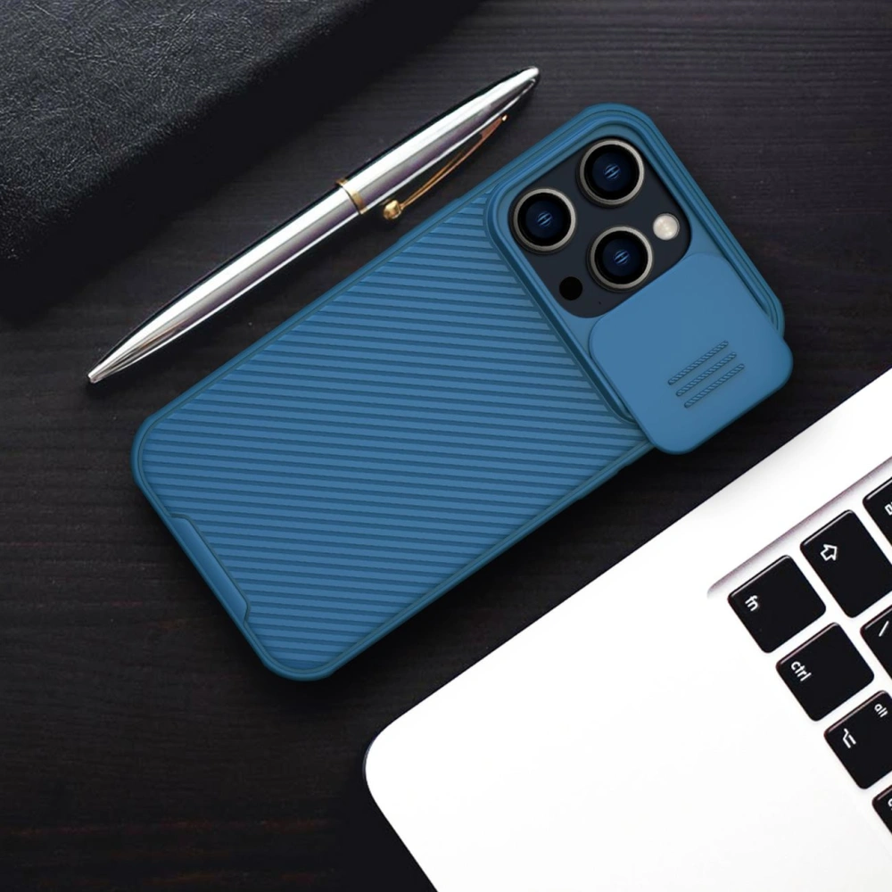 Wholesale Nillkin CamShield Pro Magnetic MagSafe Case Apple iPhone 14 Pro blue - NLK806 - {ean13} - Hurt