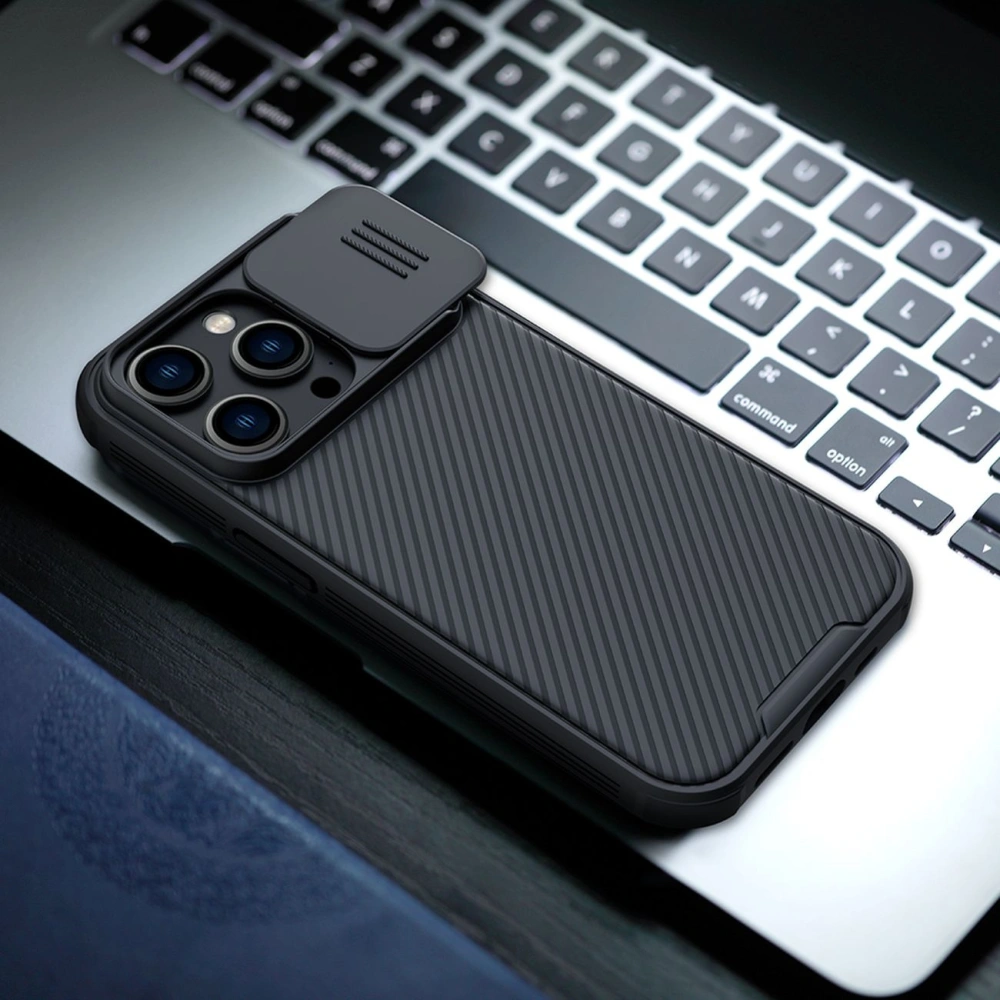 Hurtownia GSM - Etui Nillkin CamShield Pro Magnetic MagSafe pouzdro Apple iPhone 14 Pro modré - NLK806 - {ean13} - Hurt