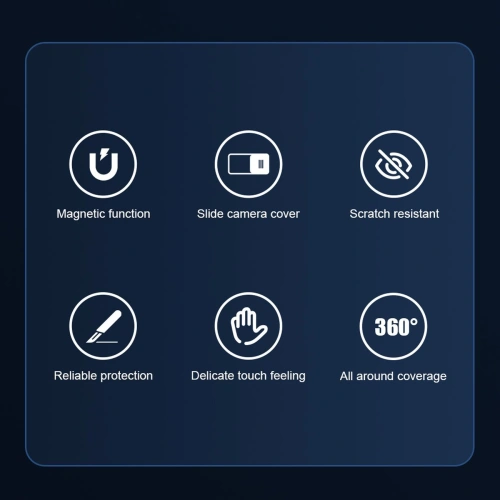 Etui Nillkin CamShield Pro Magnetic MagSafe Case Apple iPhone 14 Pro Max czarny