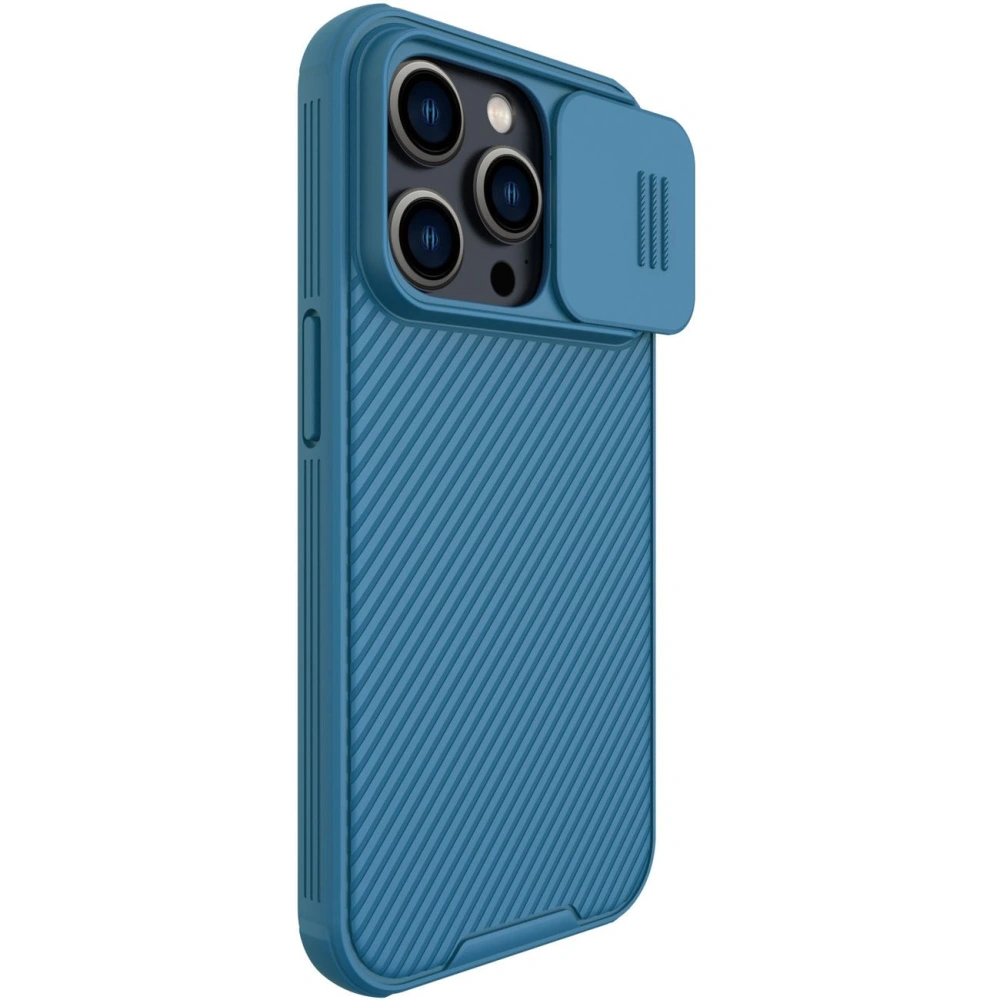 Etui Nillkin CamShield Pro Magnetic MagSafe Case Apple iPhone 14 Pro Max modrý