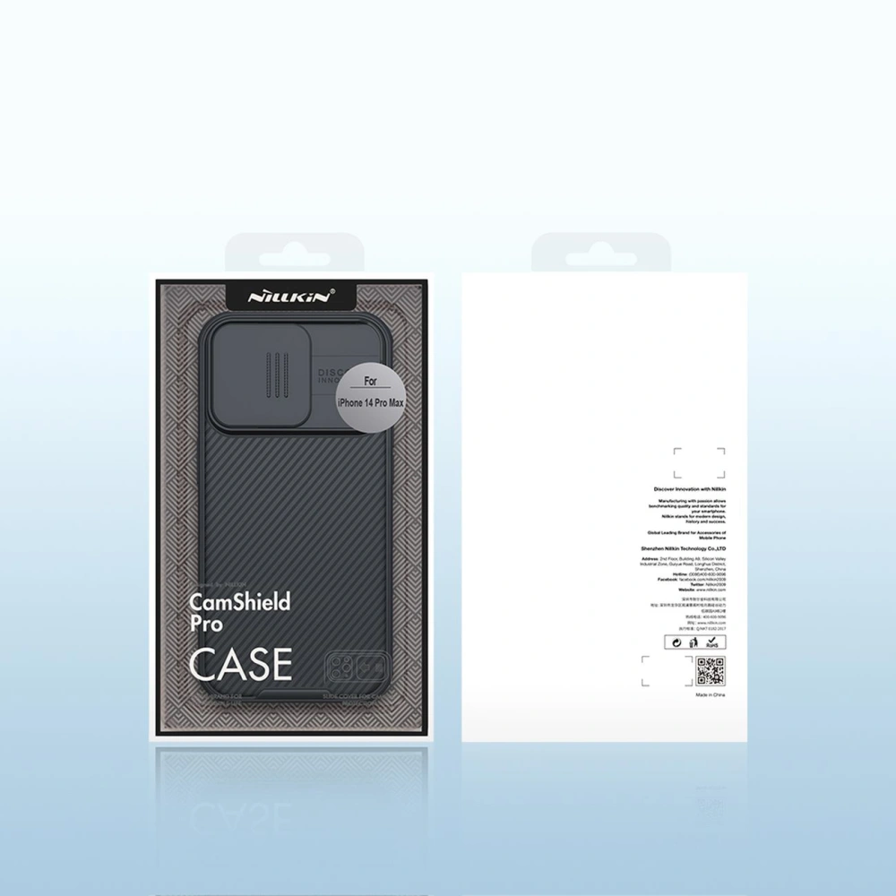 Etui Nillkin CamShield Pro Magnetic MagSafe Case Apple iPhone 14 Pro Max modrý