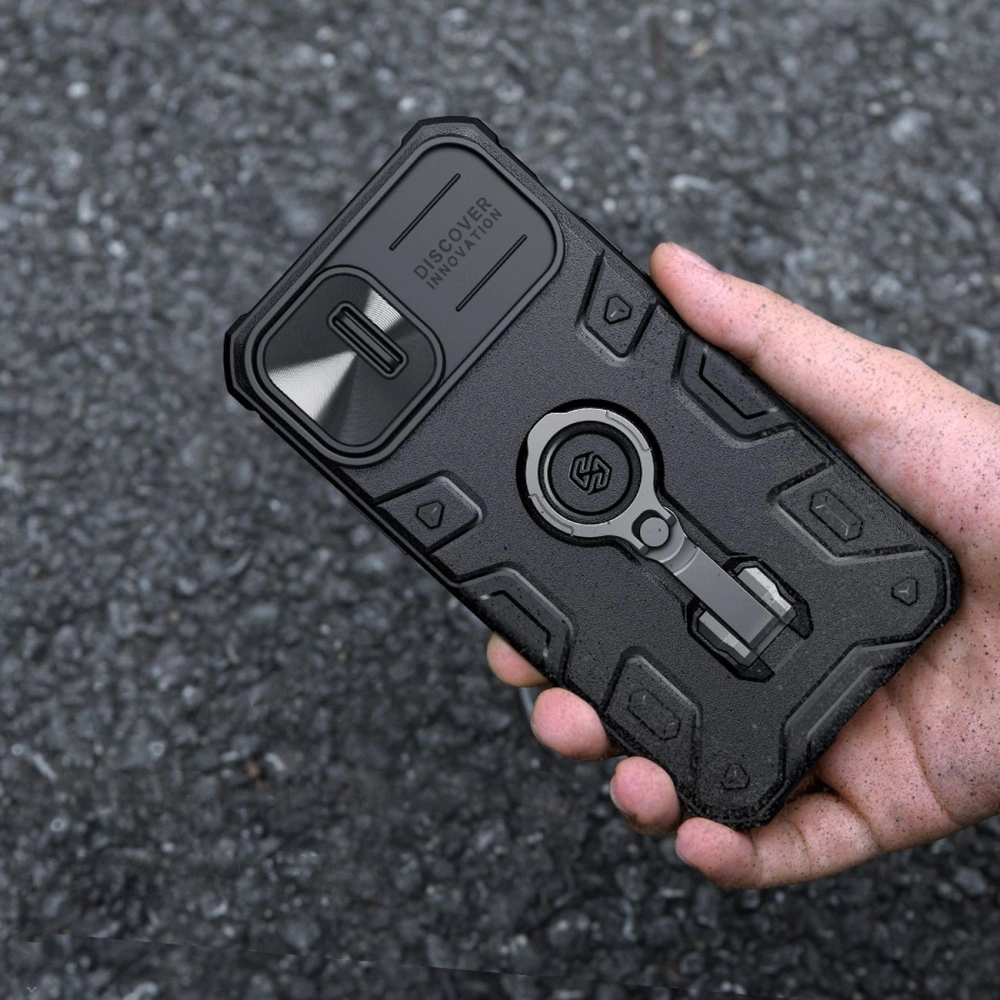 Hurtownia GSM - Etui Nillkin CamShield Armor Pro Case Apple iPhone 14 černé - NLK815 - {ean13} - Hurt