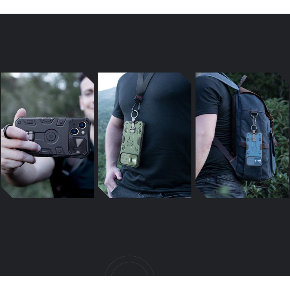 Hurtownia GSM - Etui Nillkin CamShield Armor Pro Case Apple iPhone 14 černé - NLK815 - {ean13} - Hurt