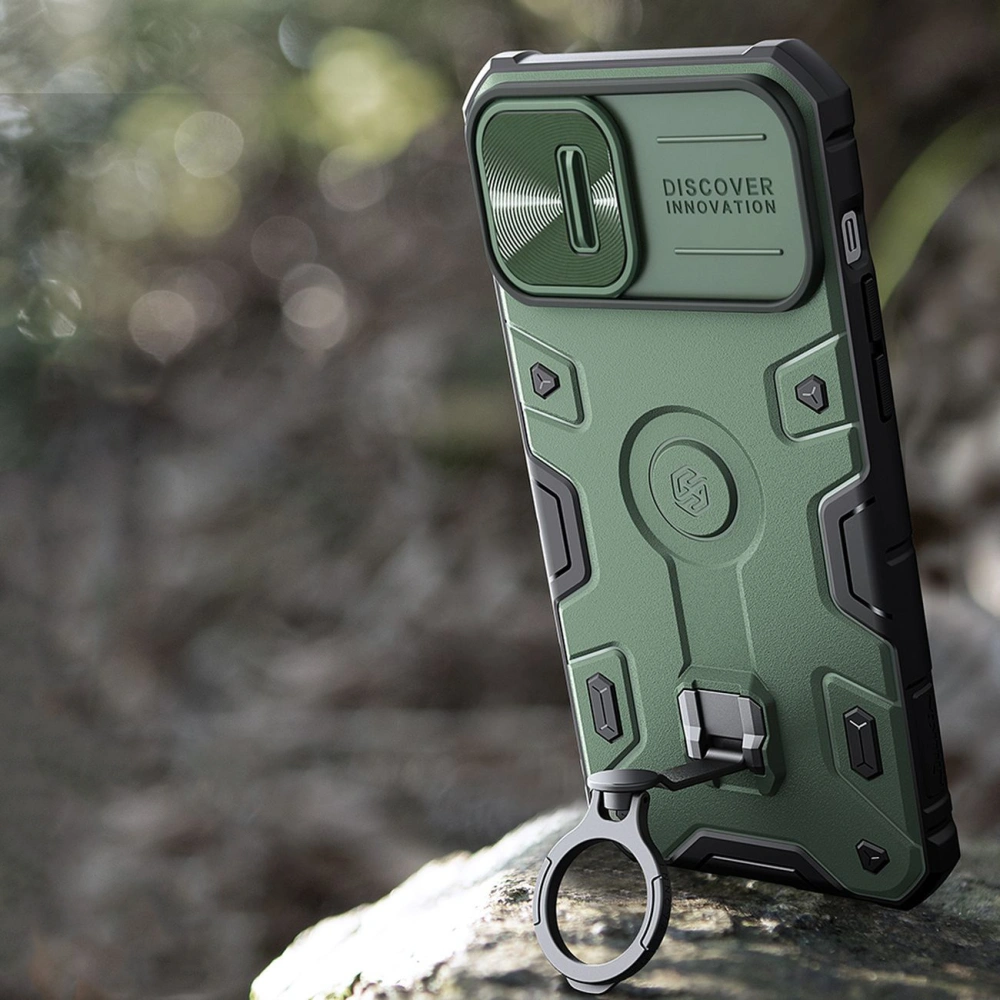 Hurtownia GSM - Etui Nillkin CamShield Armor Pro Magnetic MagSafe Apple iPhone 14 czarny - NLK817 - {ean13} - Hurt