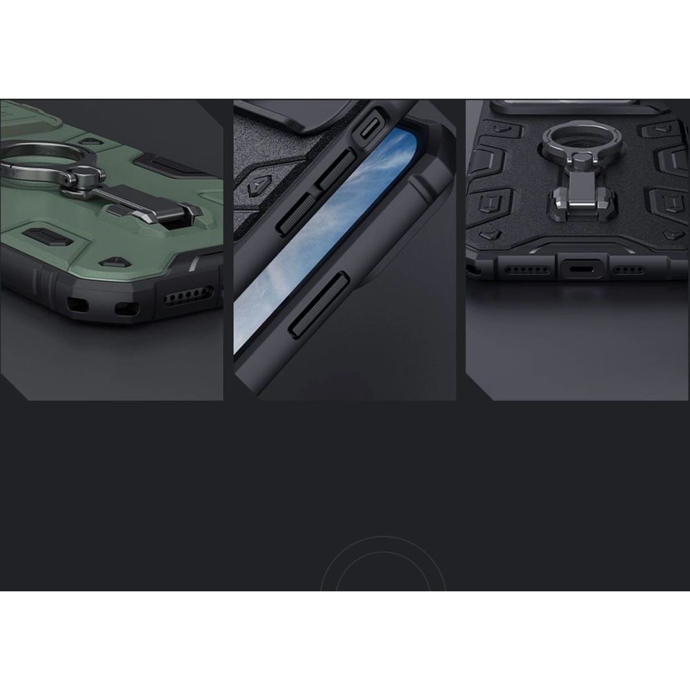 Hurtownia GSM - Etui Nillkin CamShield Armor Pro Magnetic MagSafe Apple iPhone 14 czarny - NLK817 - {ean13} - Hurt
