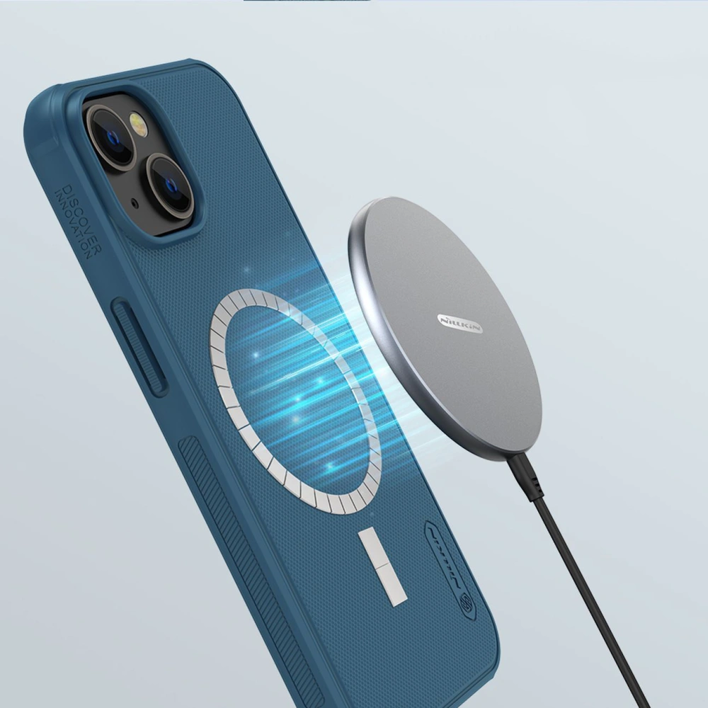 Etui Nillkin Super Frosted Shield Pro Magnetic MagSafe Apple iPhone 14 Plus / 15 Plus czarny