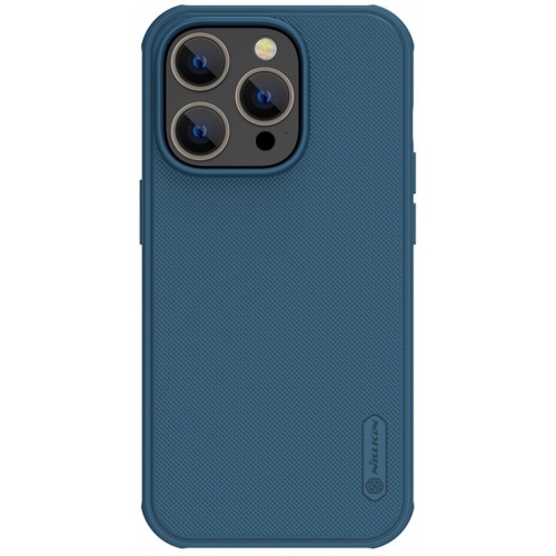 Nillkin Distributor - 6902048248281 - NLK826 - Nillkin Super Frosted Shield Pro Magnetic MagSafe Apple iPhone 14 Pro Max blue - B2B homescreen