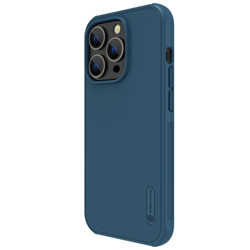 Etui Nillkin Super Frosted Shield Pro Magnetic MagSafe Apple iPhone 14 Pro Max modrý