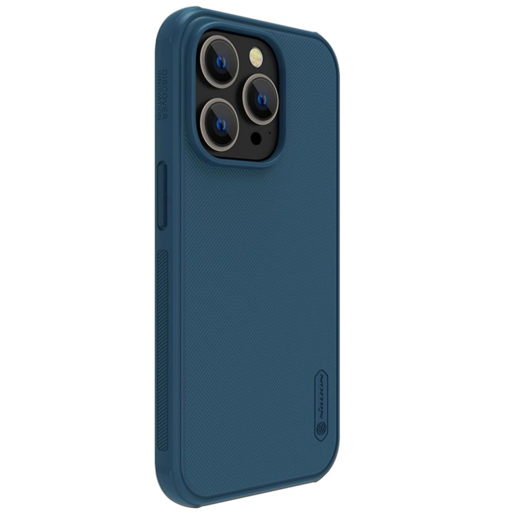 Etui Nillkin Super Frosted Shield Pro Magnetic MagSafe Apple iPhone 14 Pro Max modrý