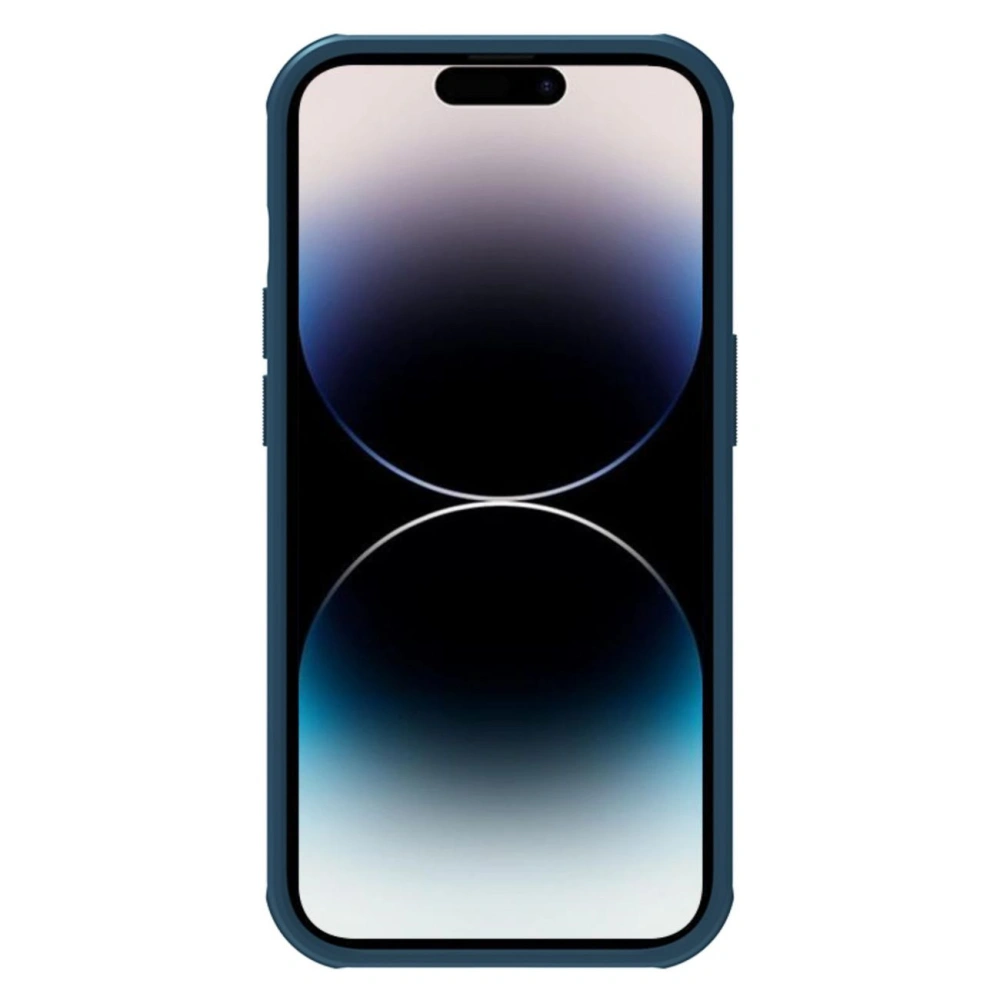 Etui Nillkin Super Frosted Shield Pro Magnetic MagSafe Apple iPhone 14 Pro Max modrý