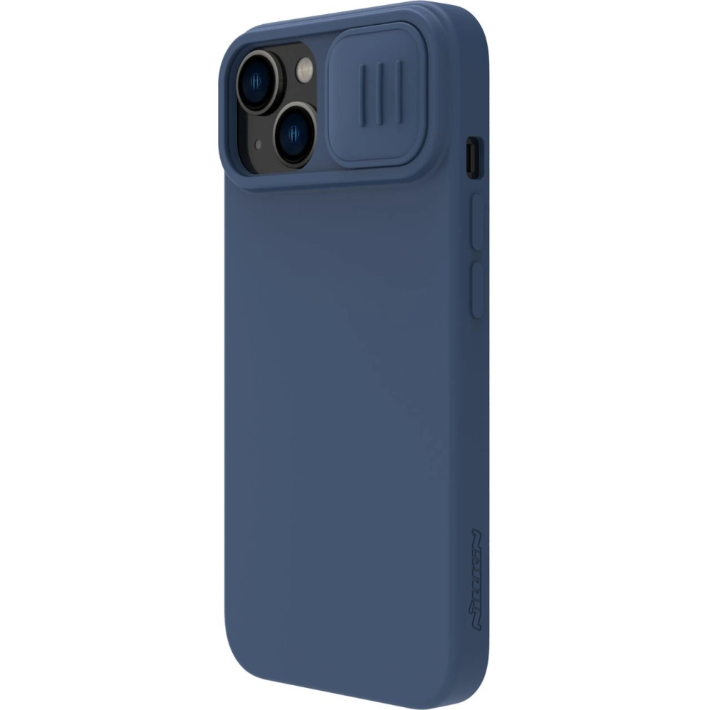 Hurtownia GSM - Etui Nillkin CamShield Magnetic Silicone MagSafe Apple iPhone 14 modrý - NLK828 - {ean13} - Hurt