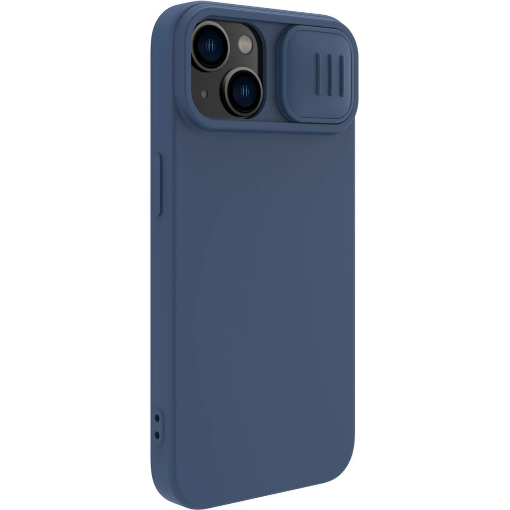Hurtownia GSM - Etui Nillkin CamShield Magnetic Szilikon MagSafe Apple iPhone 14 kék - NLK828 - {ean13} - Hurt