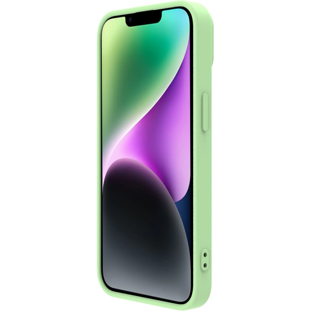 Hurtownia GSM - Etui Nillkin CamShield Magnetic Silicone MagSafe Apple iPhone 14 verde - NLK829 - {ean13} - Hurt