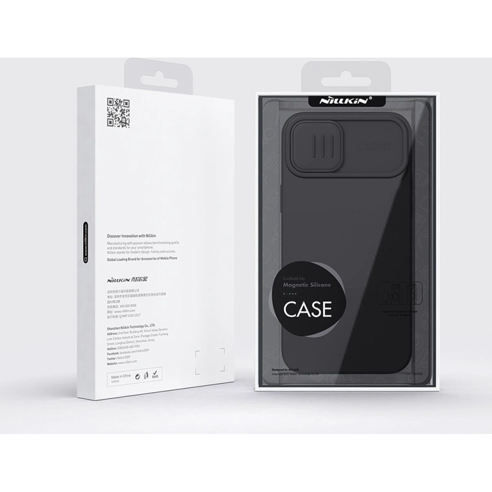 Hurtownia GSM - Case Nillkin CamShield Magnetic Silicone MagSafe Apple iPhone 14 lila - NLK830 - {ean13} - Hurt