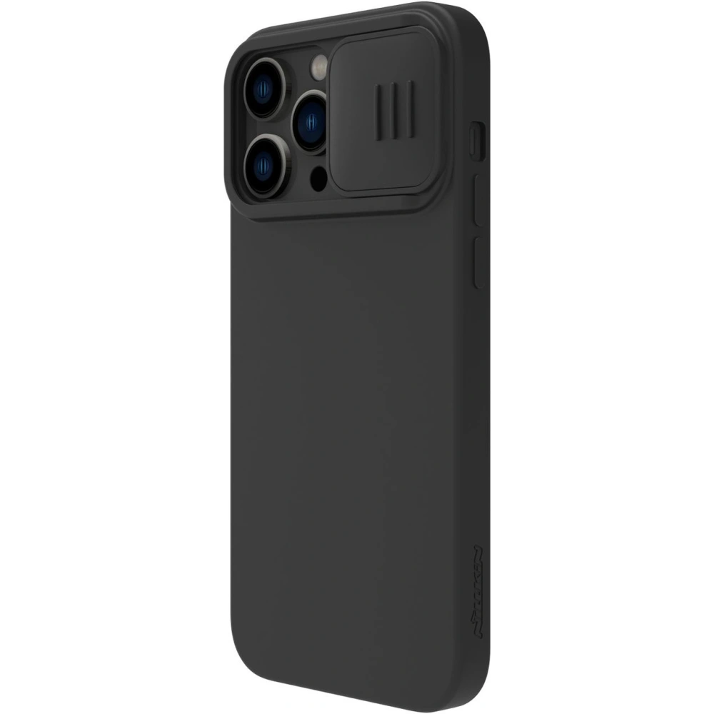 Hurtownia GSM - Etui Nillkin CamShield Magnetic Silicone MagSafe Apple iPhone 14 Pro negru - NLK831 - {ean13} - Hurt