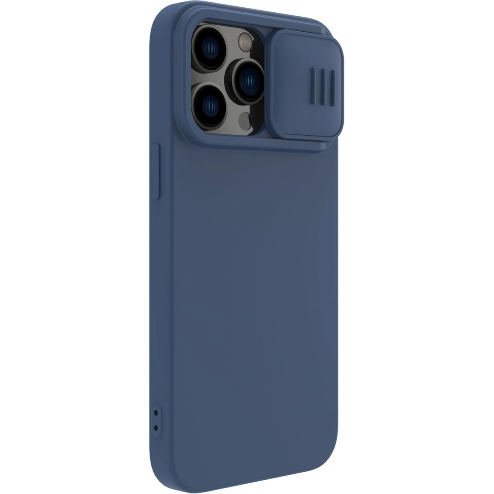 Hurtownia GSM - Etui Nillkin CamShield Magnetic Silicone MagSafe Apple iPhone 14 Pro kék - NLK832 - {ean13} - Hurt
