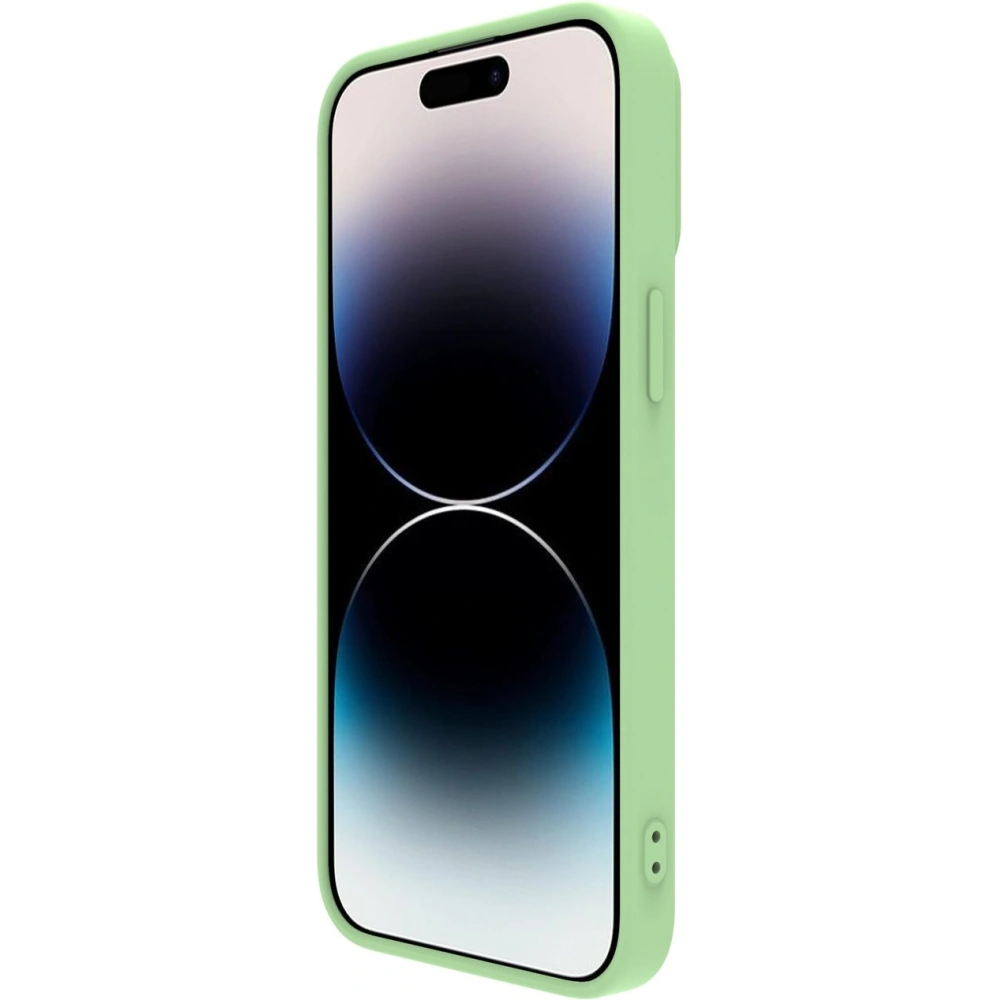Hurtownia GSM - Etui Nillkin CamShield Magnetic Silicone MagSafe Apple iPhone 14 Pro verde - NLK833 - {ean13} - Hurt