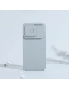Etui Nillkin CamShield Magnetic szilikon MagSafe Apple iPhone 14 Pro Max kék