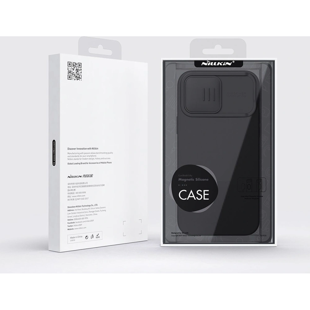 Hurtownia GSM - Etui Nillkin CamShield Magnetic Silicone MagSafe Apple iPhone 14 Pro Max fialový - NLK842 - {ean13} - Hurt