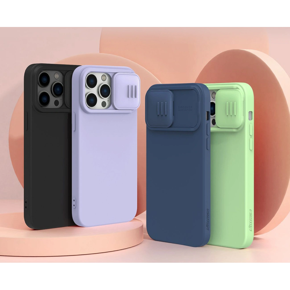 Hurtownia GSM - Etui Nillkin CamShield Magnetic Silicone MagSafe Apple iPhone 14 Pro Max fialový - NLK842 - {ean13} - Hurt