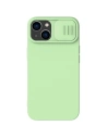 Case Nillkin CamShield Silky Silicone MagSafe Apple iPhone 14 grün