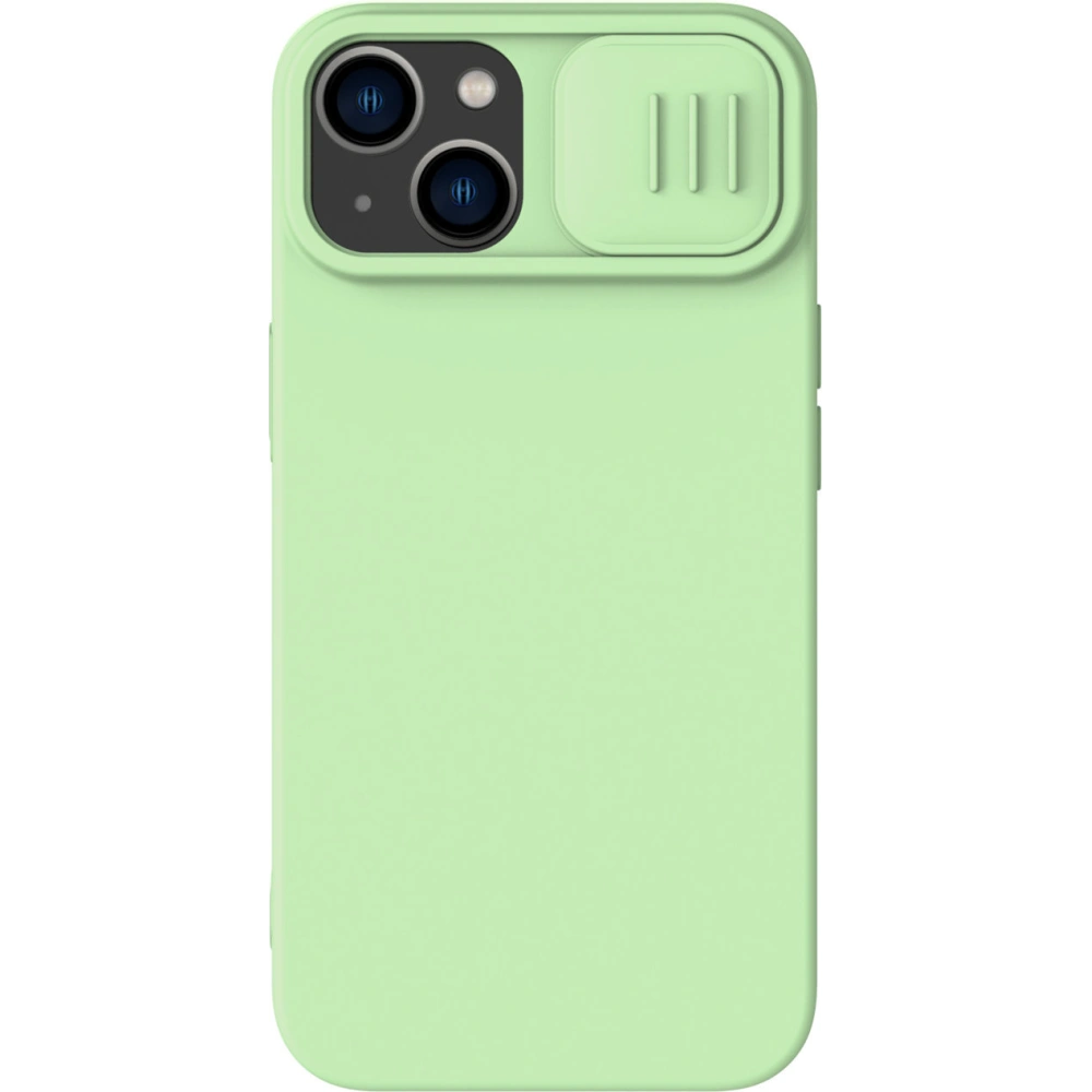 Hurtownia GSM - Case Nillkin CamShield Silky Silicone MagSafe Apple iPhone 14 grün - NLK845 - {ean13} - Hurt