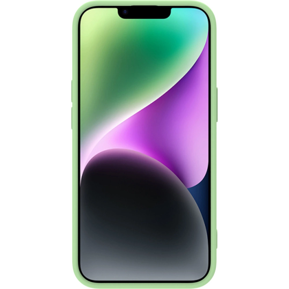 Hurtownia GSM - Case Nillkin CamShield Silky Silicone MagSafe Apple iPhone 14 grün - NLK845 - {ean13} - Hurt