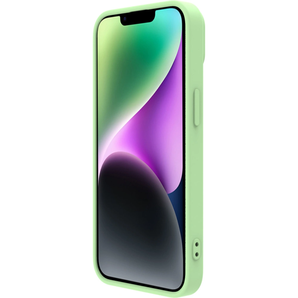 Hurtownia GSM - Case Nillkin CamShield Silky Silicone MagSafe Apple iPhone 14 grün - NLK845 - {ean13} - Hurt