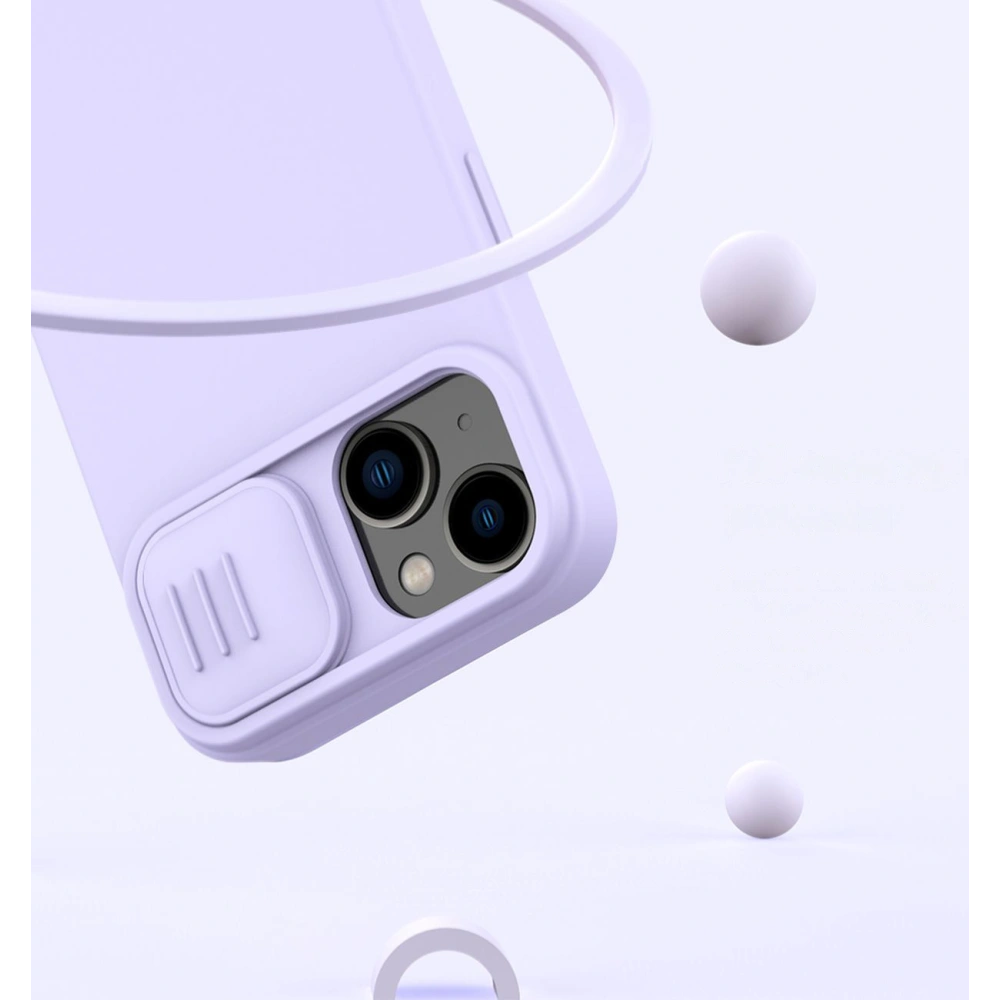 Hurtownia GSM - Case Nillkin CamShield Silky Silicone MagSafe Apple iPhone 14 grün - NLK845 - {ean13} - Hurt