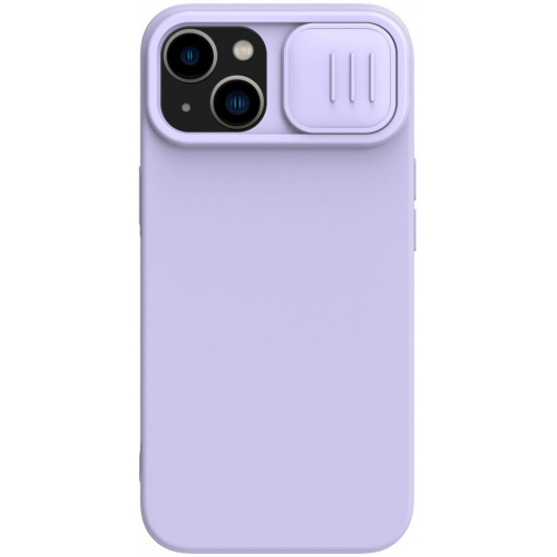 Nillkin Distributor - 6902048249240 - NLK846 - Nillkin CamShield Silky Silicone MagSafe Apple iPhone 14 purple - B2B homescreen