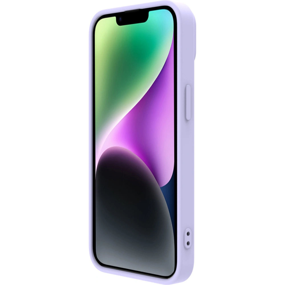 Hurtownia GSM - Case Nillkin CamShield Silky Silicone MagSafe Apple iPhone 14 lila - NLK846 - {ean13} - Hurt