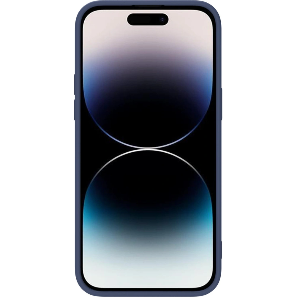 Hurtownia GSM - Etui Nillkin CamShield Silky Silicone Apple iPhone 14 Pro albastru - NLK848 - {ean13} - Hurt