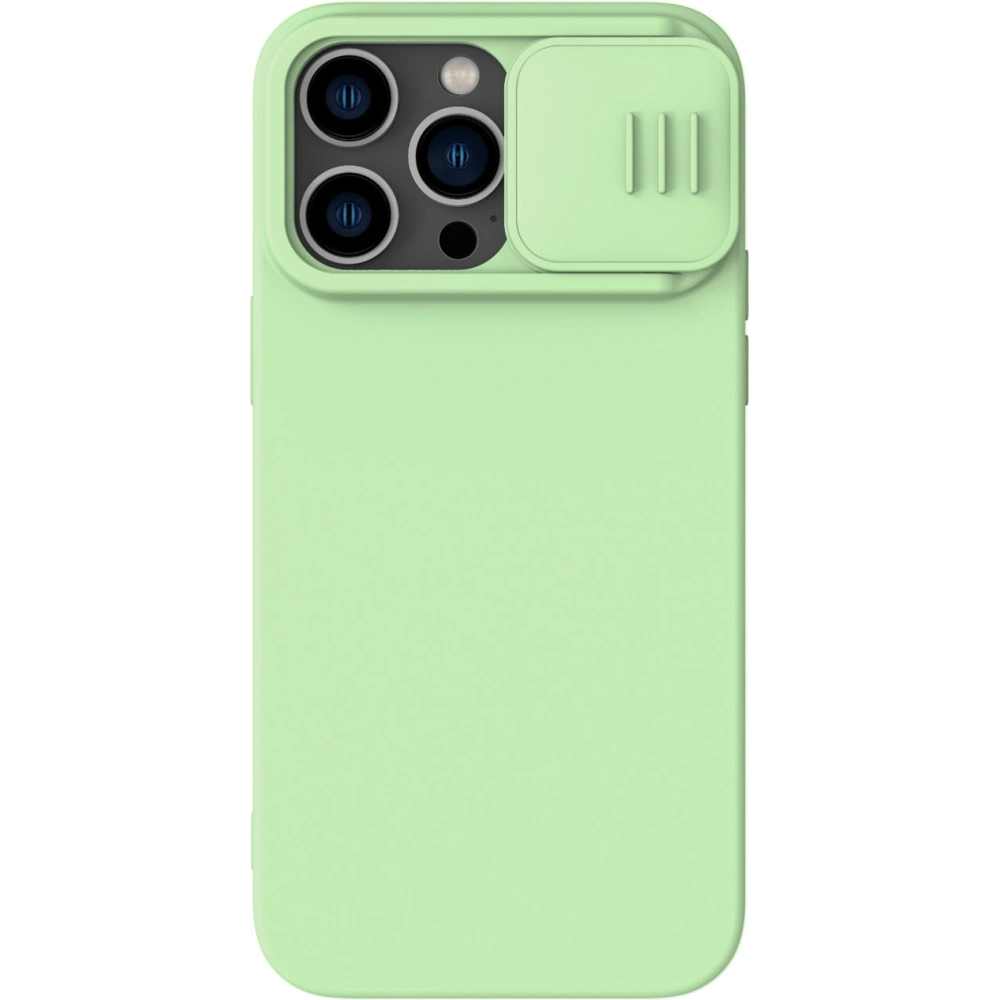 Hurtownia GSM - Etui Nillkin CamShield Silky Silicone MagSafe Apple iPhone 14 Pro verde - NLK849 - {ean13} - Hurt