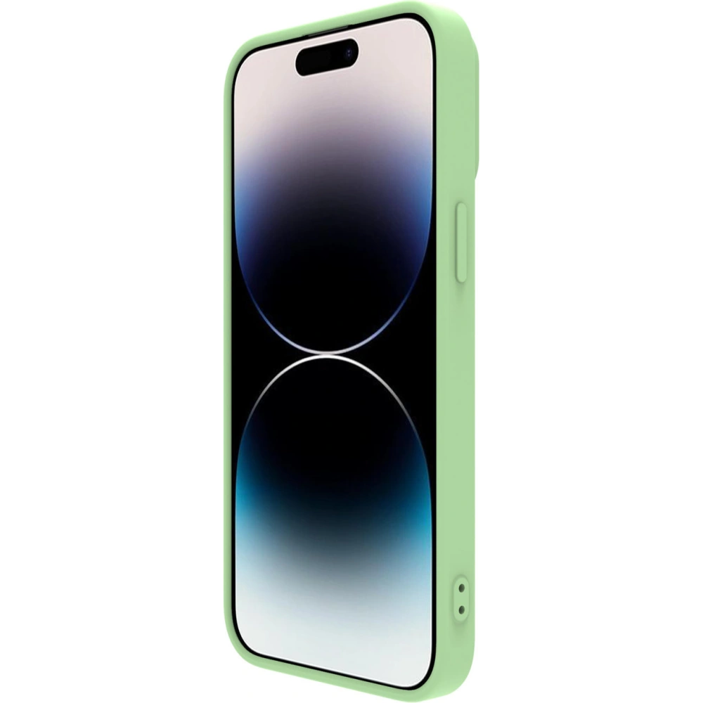 Hurtownia GSM - Etui Nillkin CamShield Silky Silicone MagSafe Apple iPhone 14 Pro verde - NLK849 - {ean13} - Hurt
