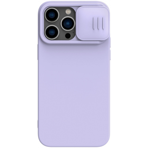 Nillkin Distributor - 6902048249288 - NLK850 - Nillkin CamShield Silky Silicone MagSafe Apple iPhone 14 Pro purple - B2B homescreen