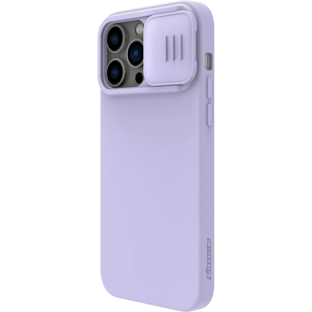 Hurtownia GSM - Etui Nillkin CamShield Silky Silicone MagSafe Apple iPhone 14 Pro fialový - NLK850 - {ean13} - Hurt