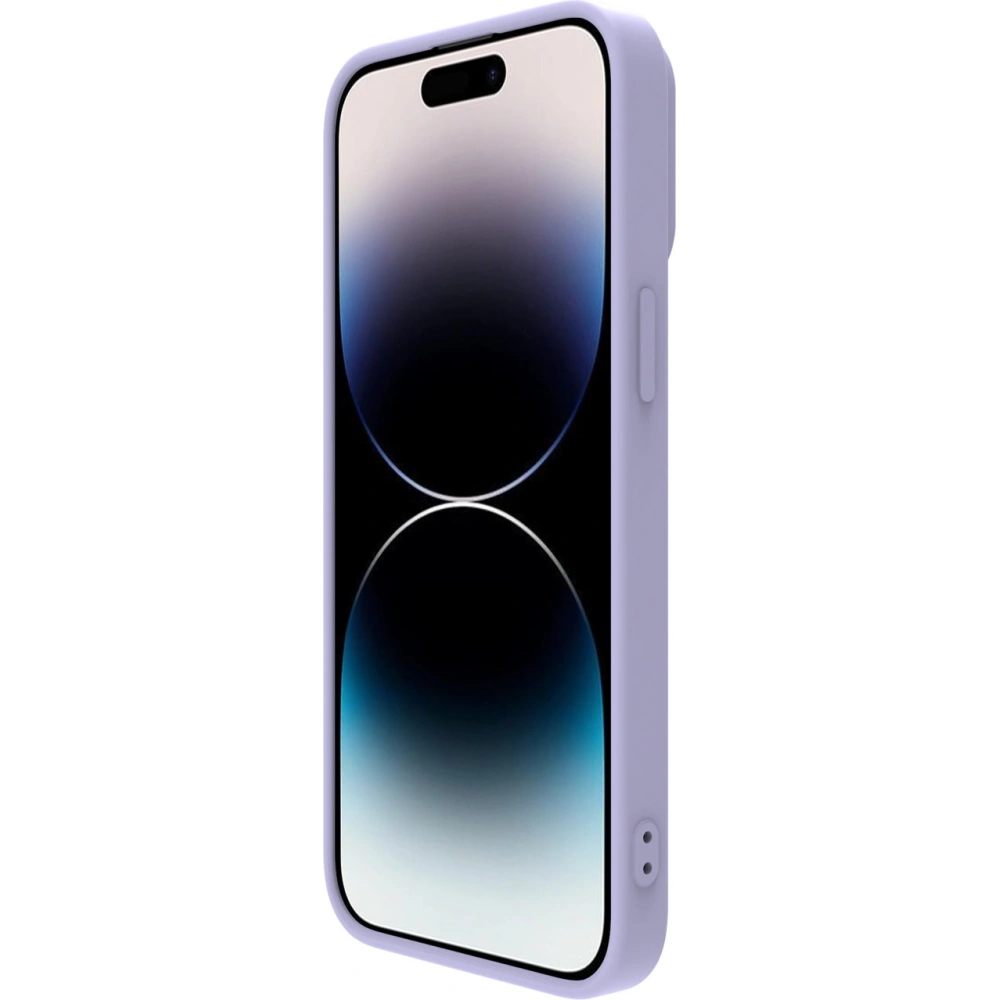 Hurtownia GSM - Case Nillkin CamShield Silky Silicone MagSafe Apple iPhone 14 Pro lila - NLK850 - {ean13} - Hurt