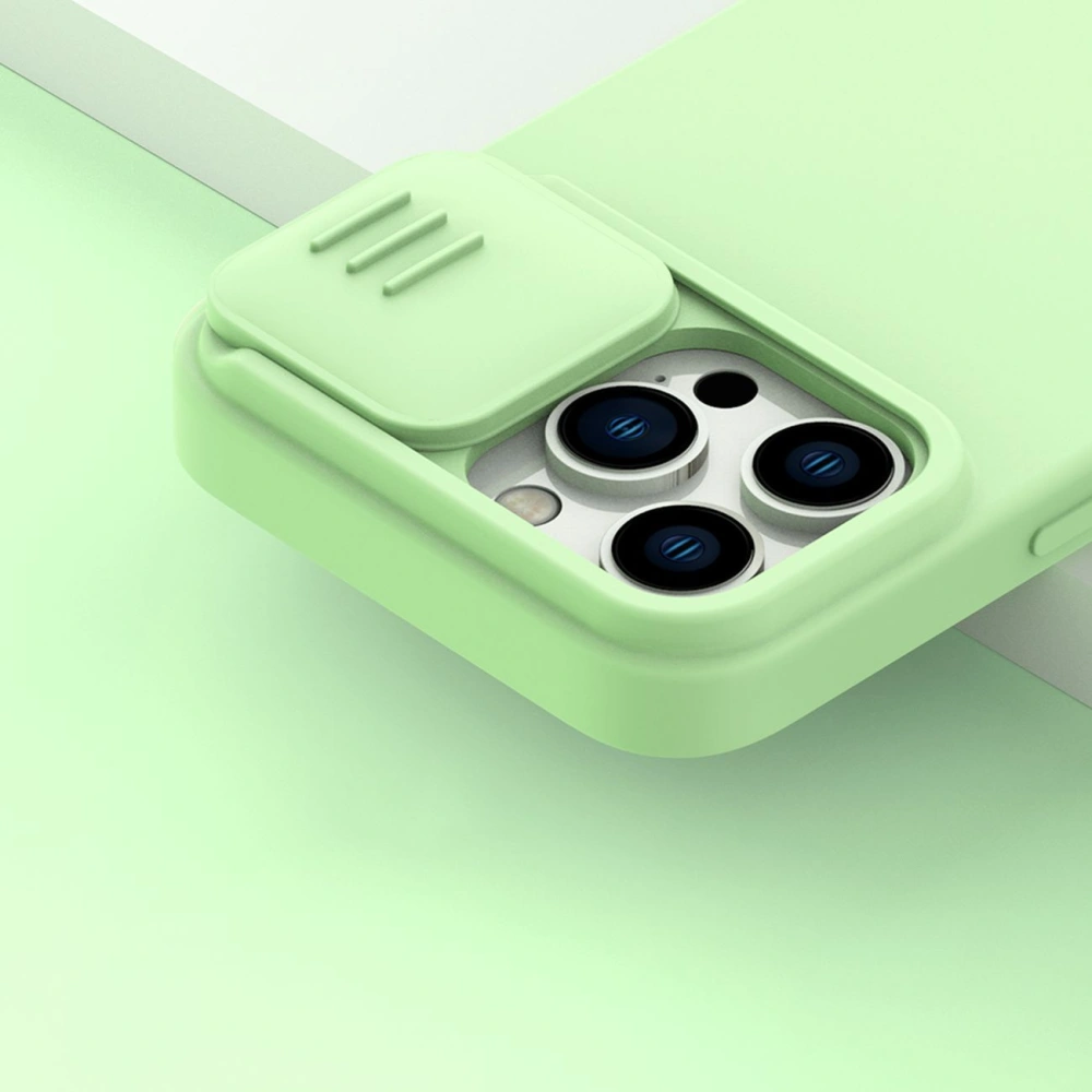 Hurtownia GSM - Etui Nillkin CamShield Silky Silicone MagSafe Apple iPhone 14 Pro fialový - NLK850 - {ean13} - Hurt