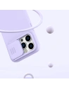 Etui Nillkin CamShield Silky Silicone MagSafe Apple iPhone 14 Pro fioletowy