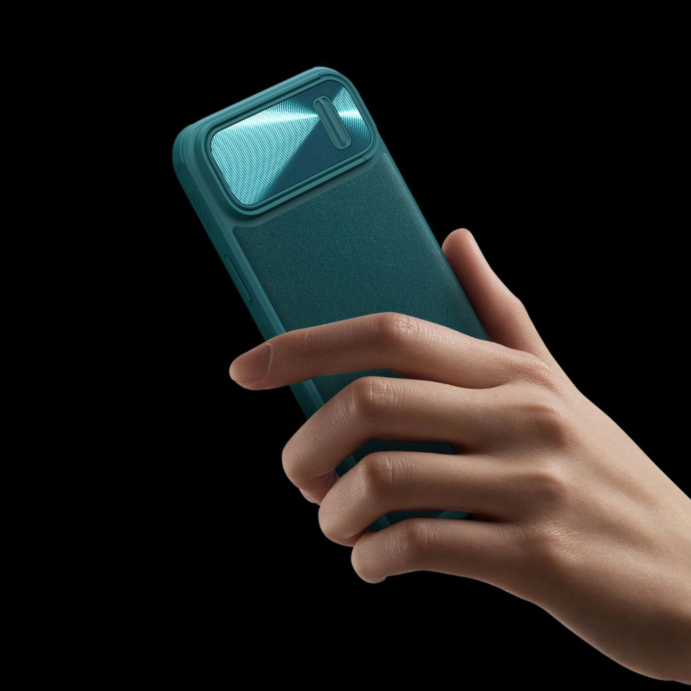 Hurtownia GSM - Etui Nillkin CamShield Leather S Apple iPhone 14 fekete - NLK858 - {ean13} - Hurt