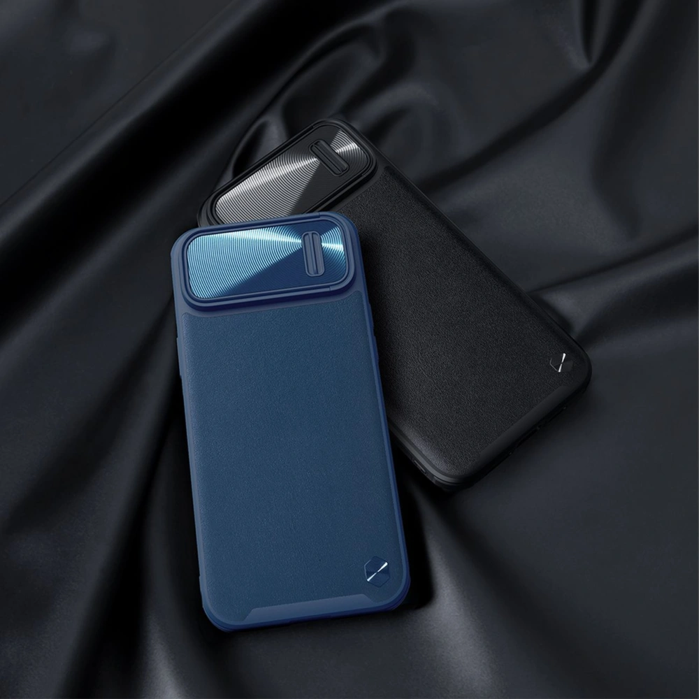 Hurtownia GSM - Case Nillkin CamShield Leather S für Apple iPhone 14 schwarz - NLK858 - {ean13} - Hurt